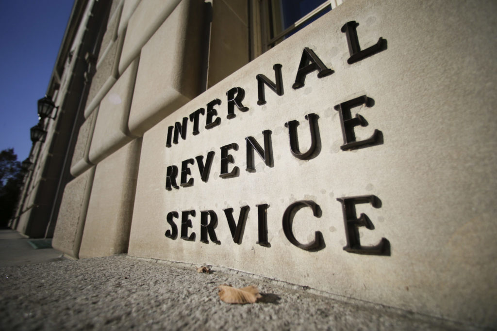 The IRS building in Washington DC.