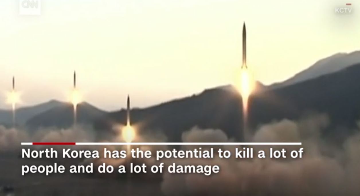 North Korean Missile Launch on CNN