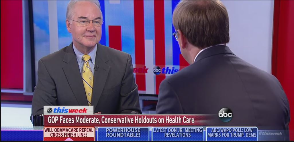 Tom Price on ABC