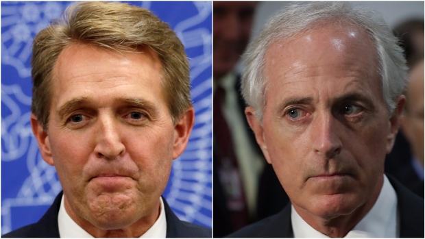 Jeff Flake and Bob Corker