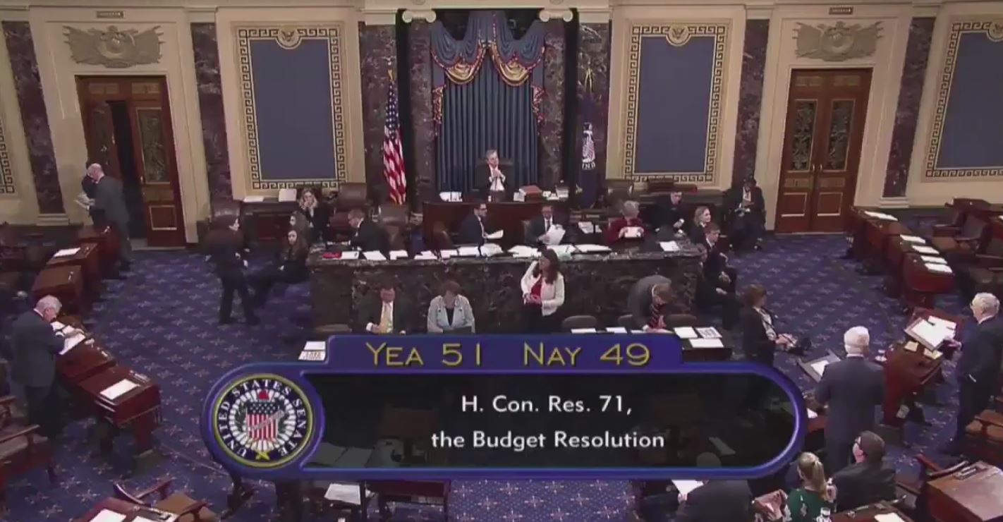 Late night Senate budget vote