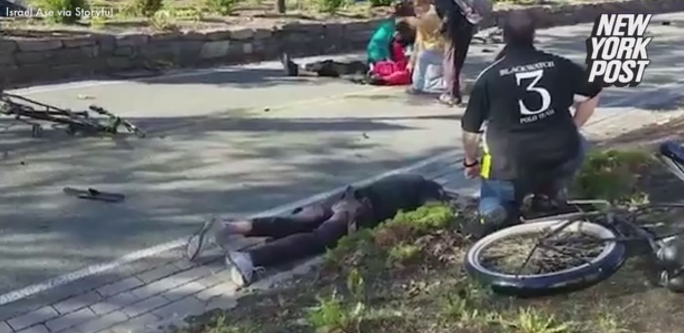 Aftermath of New York Terrorist attack.