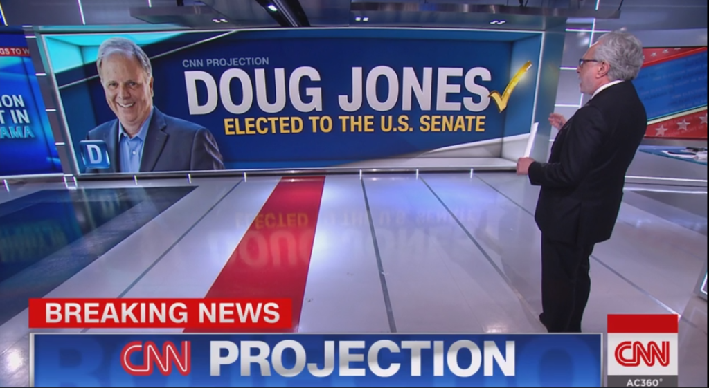 Doug Jones on CNN screengrab.