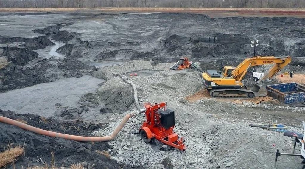 EPA’s Pruitt Clears the Way for Power Plants to Further Pollute Our Water Photo From North Carolina Coal Ash spill clean up
