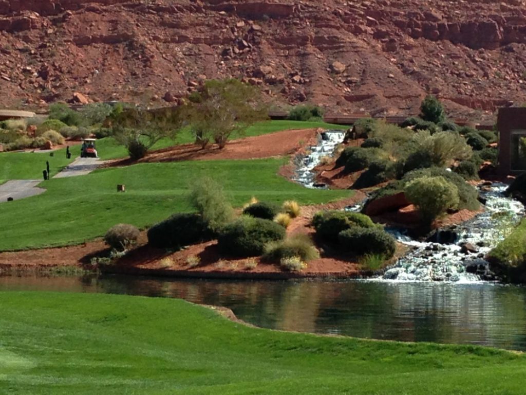 Golf Course in St. George Utah.