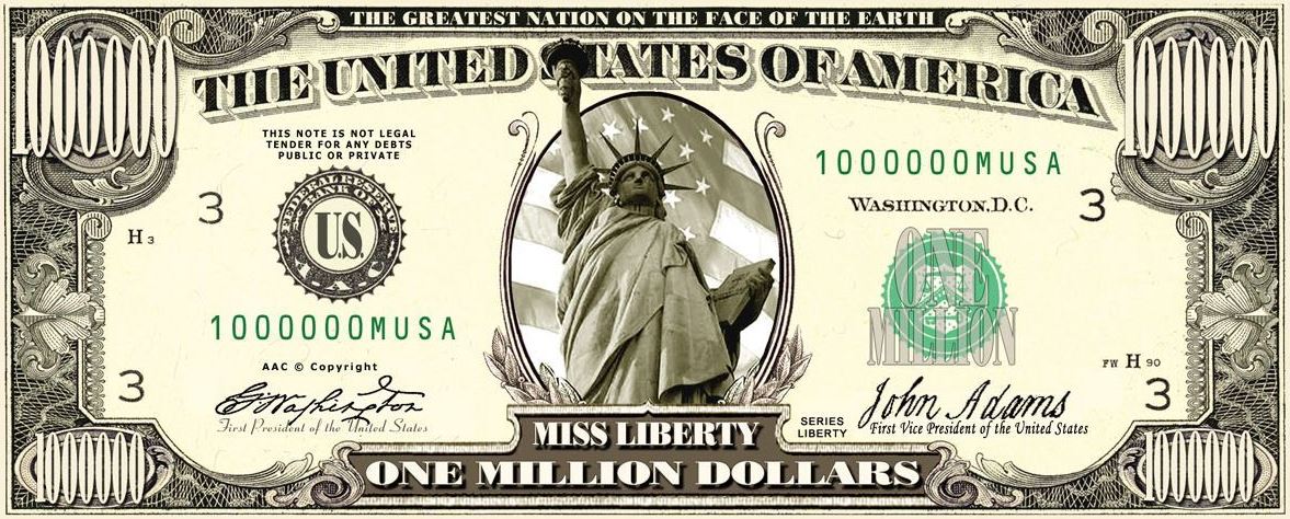 A Million Dollar Bill