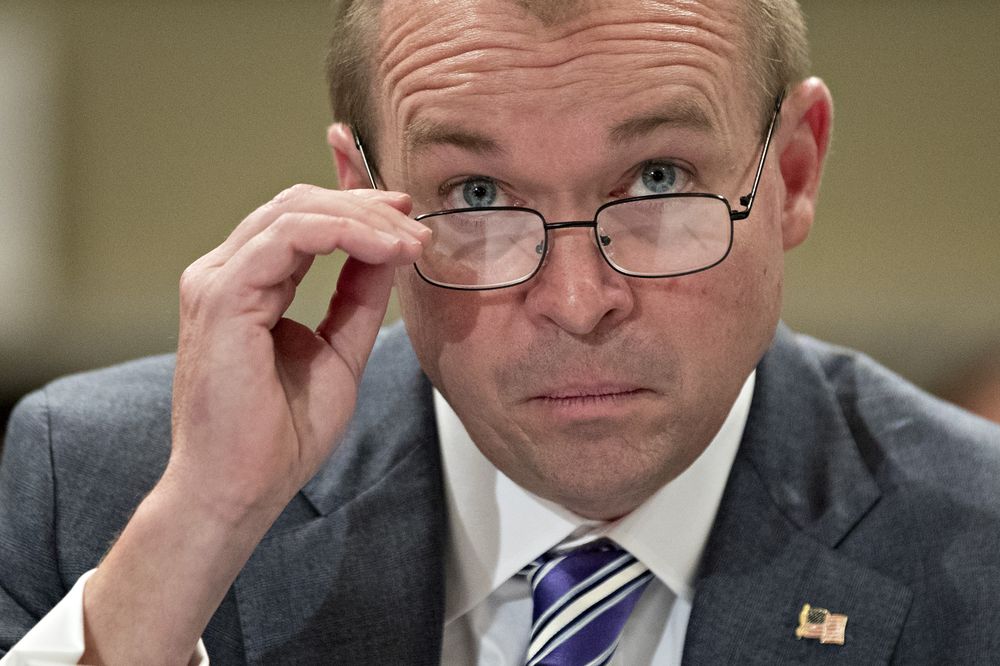 Director Mulvaney at the CFPB.
