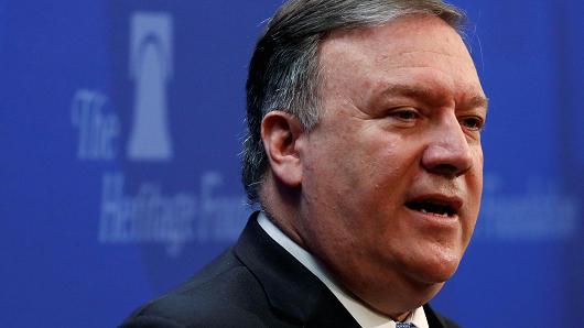 Secretary of State Mike Pompeo.