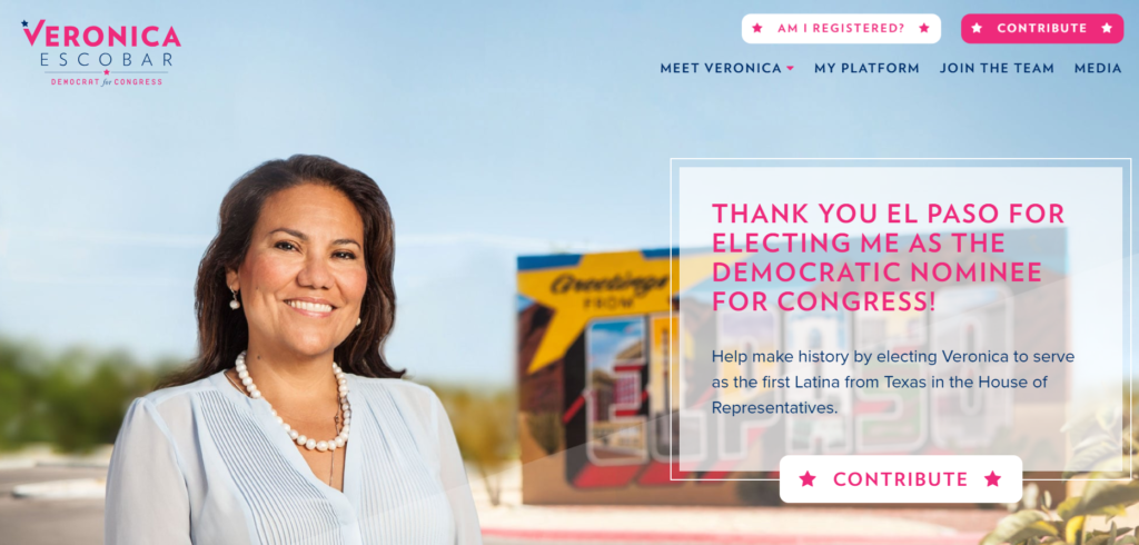 Vronica Escobar from her Web Page.