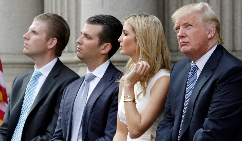 The Trump Family.