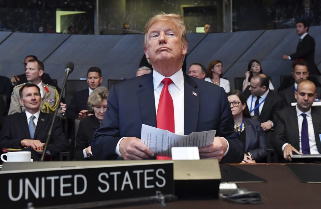 Trump at the NATO Summit