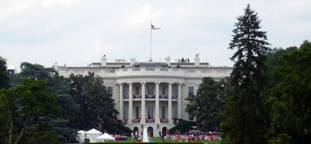 The White House on Independence Day