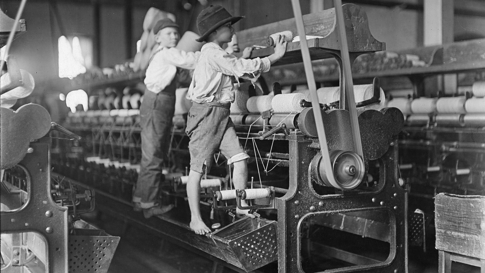 Child Labor picture from 1909