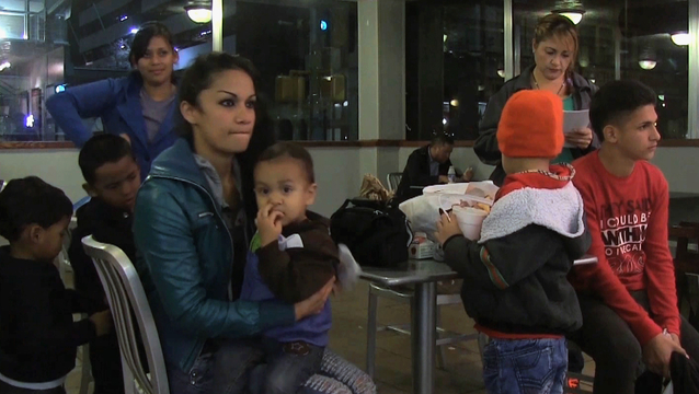 Trump Administration Creating a Massive Refugee Crisis A Family in an immigration detention center