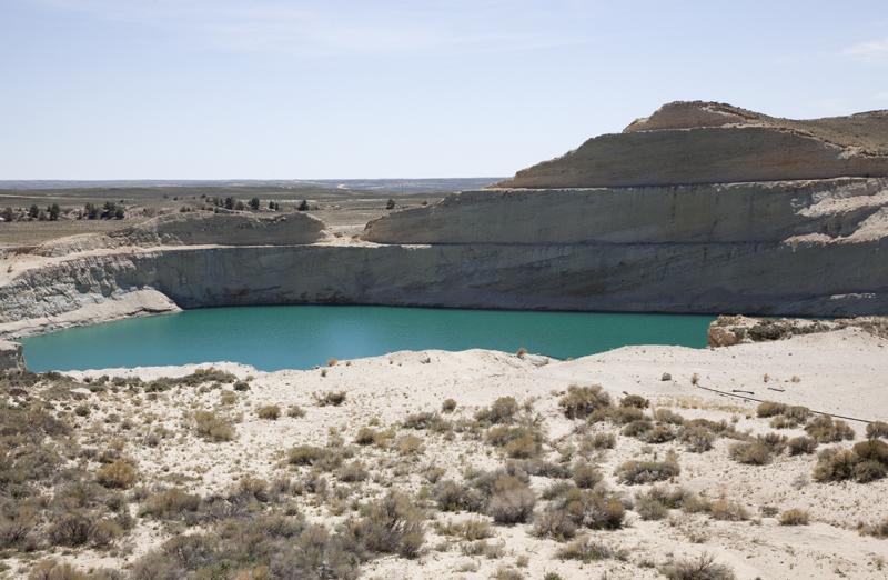 An Uranium Mine in Wyoming.