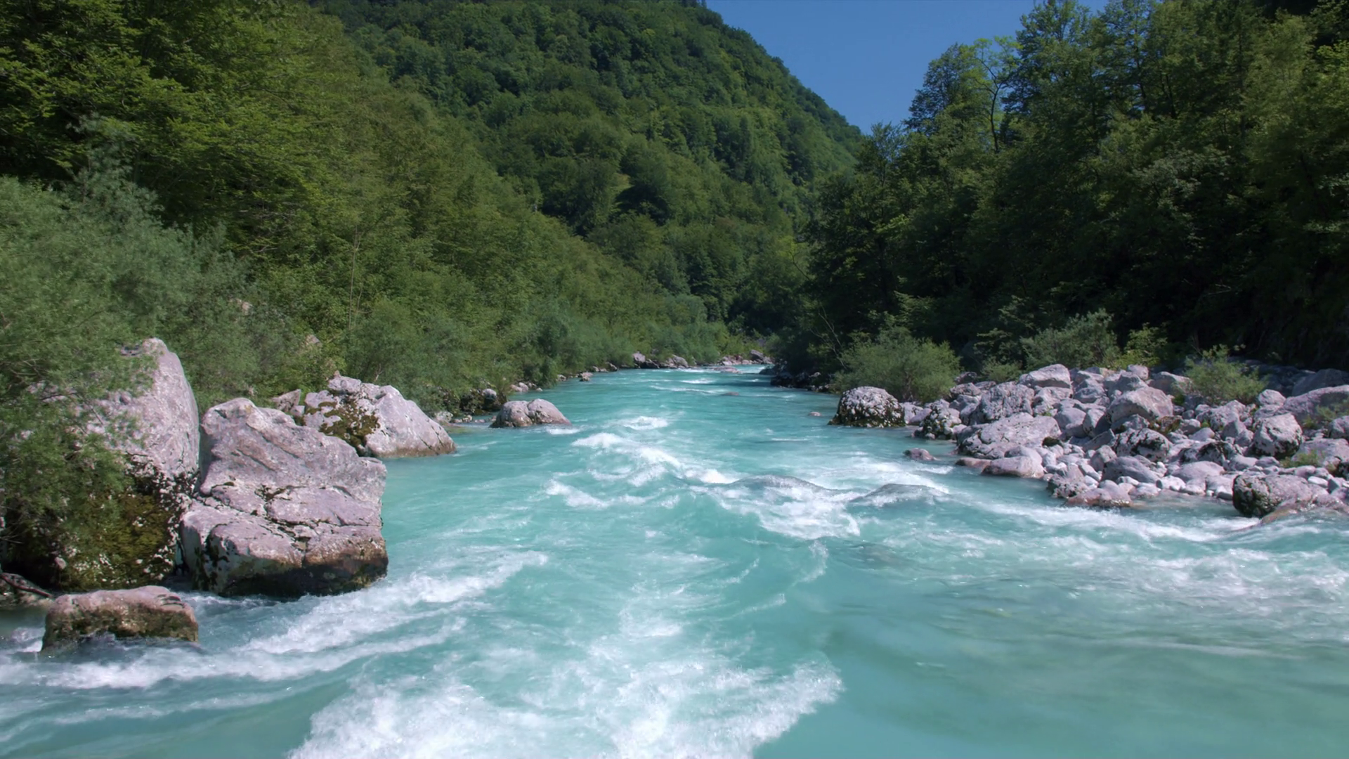 Clean River Water