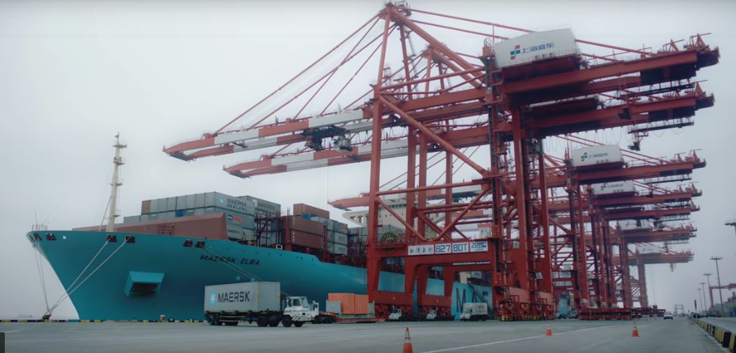 Chinese Trade Company Maersk.