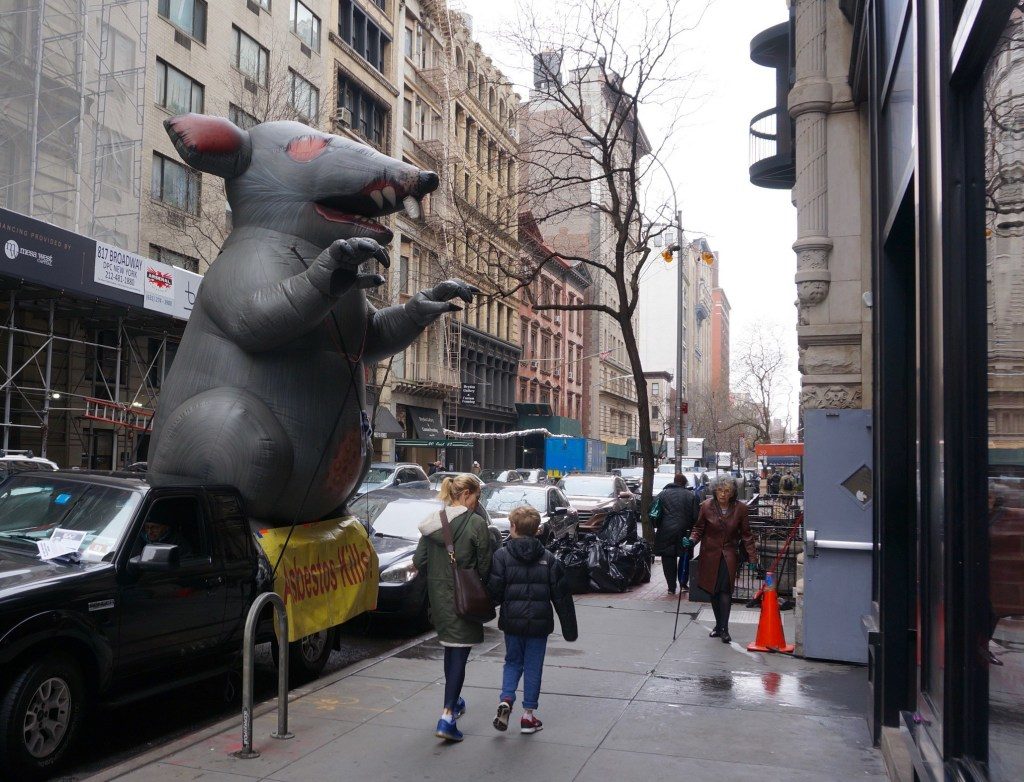 Radical Republicans Want to Exterminate the Inflatable Union Rat Scabby the Rat