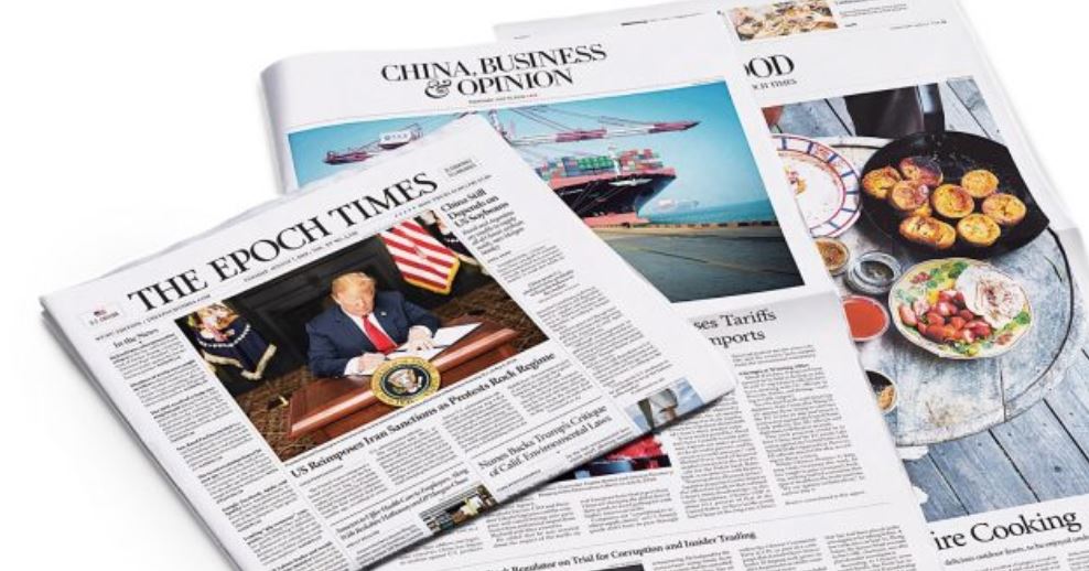 Copies of the Epoch Times