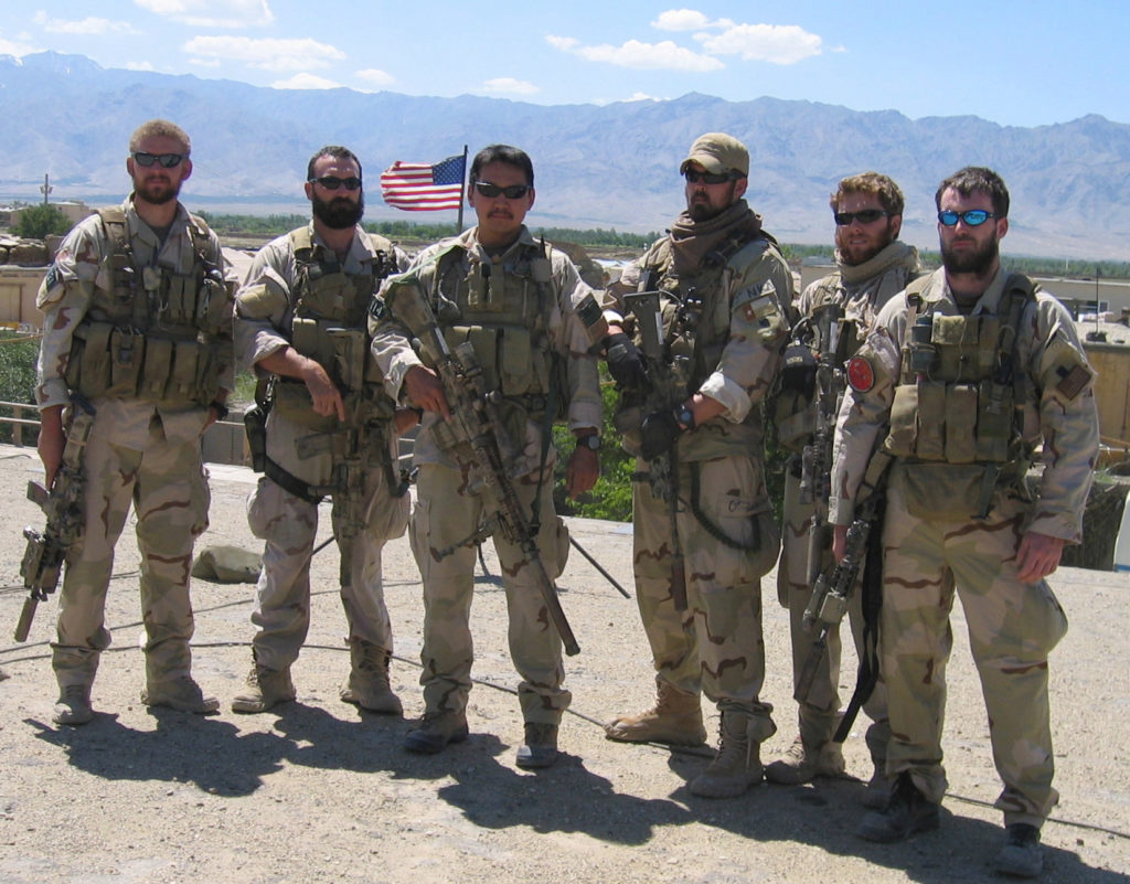 Troops in Afghanistan in support of Operation Enduring Freedom.