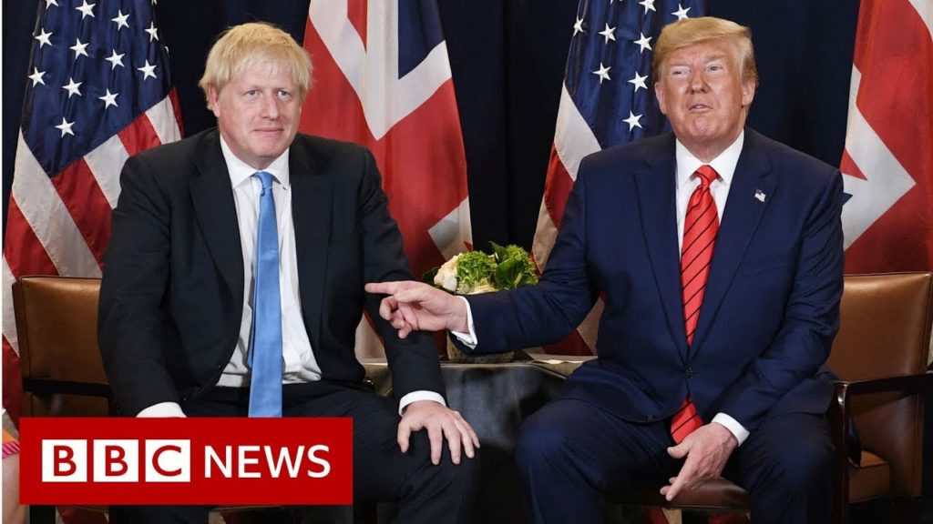 Donald Trump and Boris Johnson.