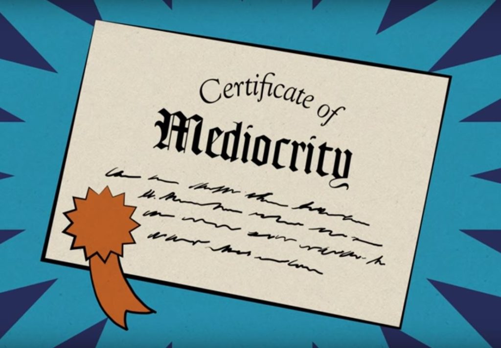 President Trump's Economy gets a Certificate of Mediocrity