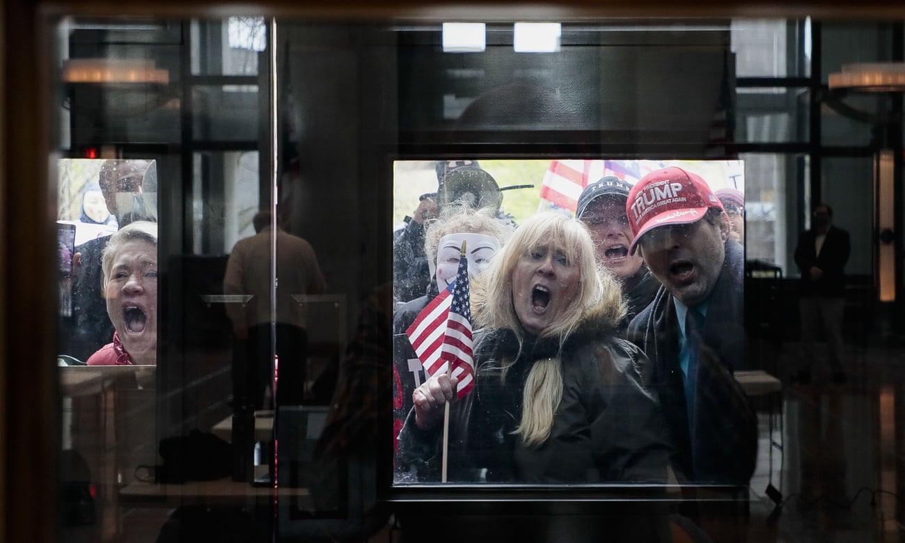 Mental Health Pandemic: Protestors at the White House