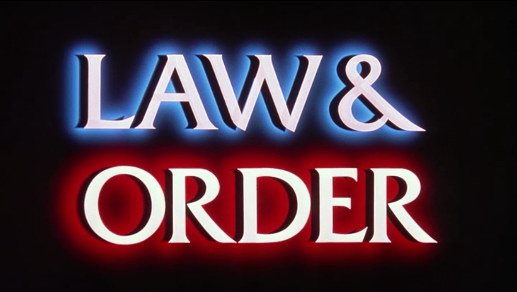 Law and Order TV Show Logo