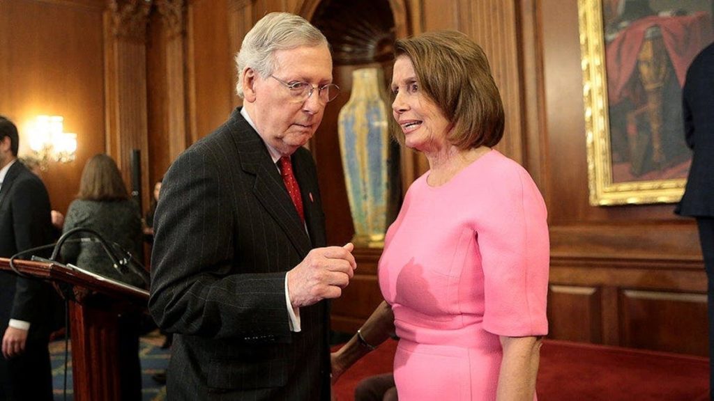 Police Reform: Pelosi and McConnell discuss.