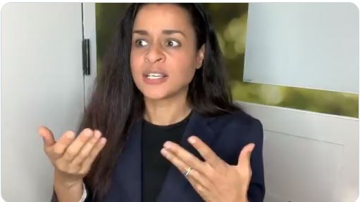 TikTok star Sarah Cooper impersonating Trump