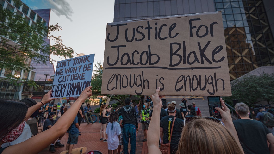 Jacob Blake protest.