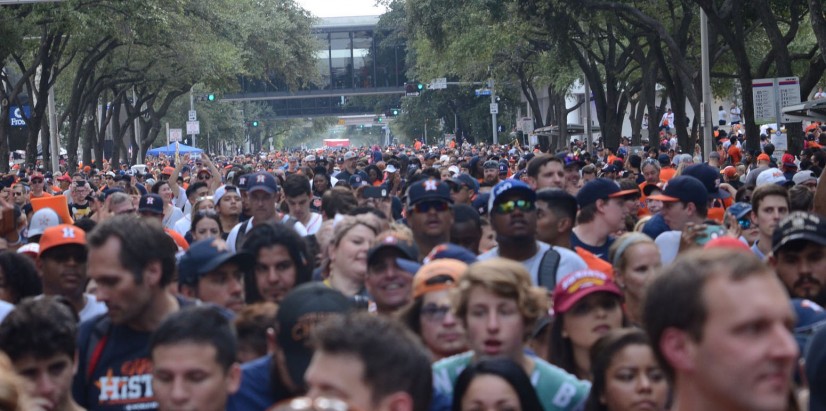 Government Diversity Training A diverse crowd at Astros victory parade