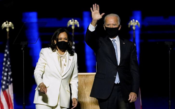 Biden and Harris.