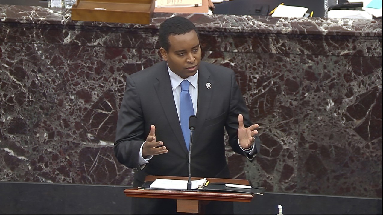 House Prosecutors: Joe Neguse Presenting during the 2nd Impeachment Trial.