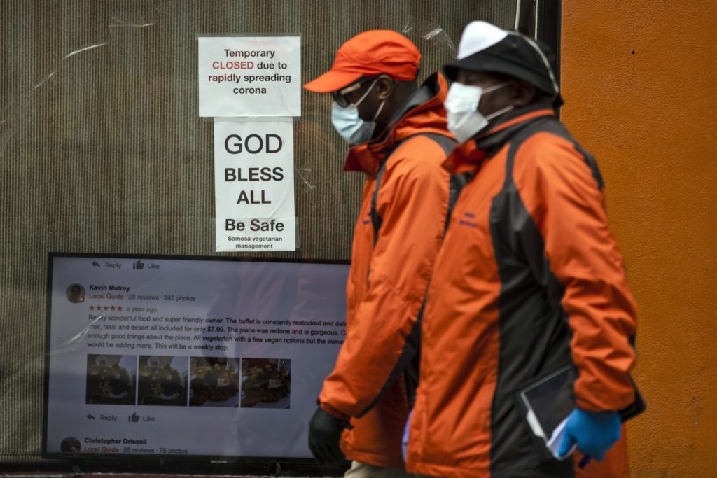 Pandemic Relief: Photo from Pennsylvania Coronavirus Workers