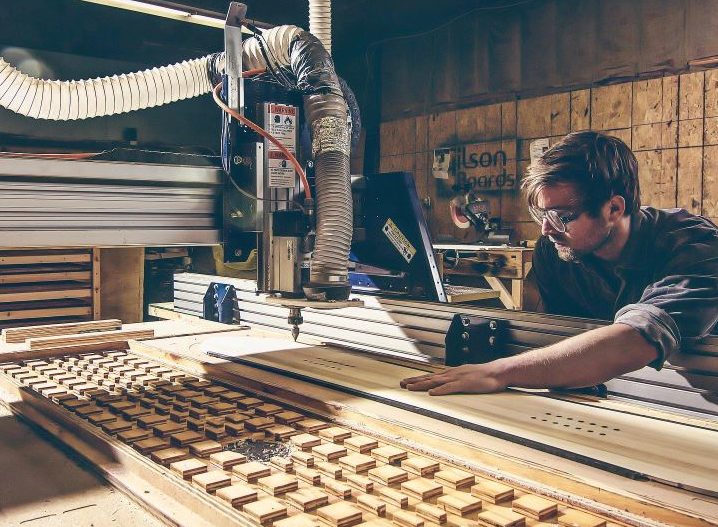 JOBS Act: Featured image: Small business owner Nick Gilson, founder and CEO of snowboard maker Gilson Snow. (SBA photo) 