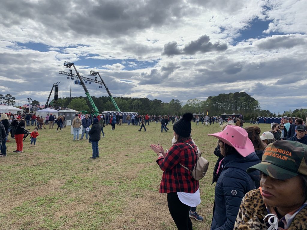 trump rally in selma, north carolina