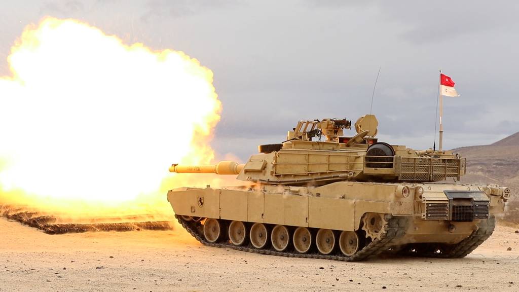 Abrams M1 tank