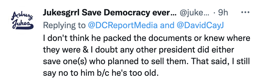 Joe Biden Twitter poll 2024