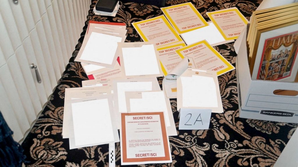 DOJ Probes Biden Document Handling – What Is Classified Information, Anyway? classified documents from Mar-A-Lago