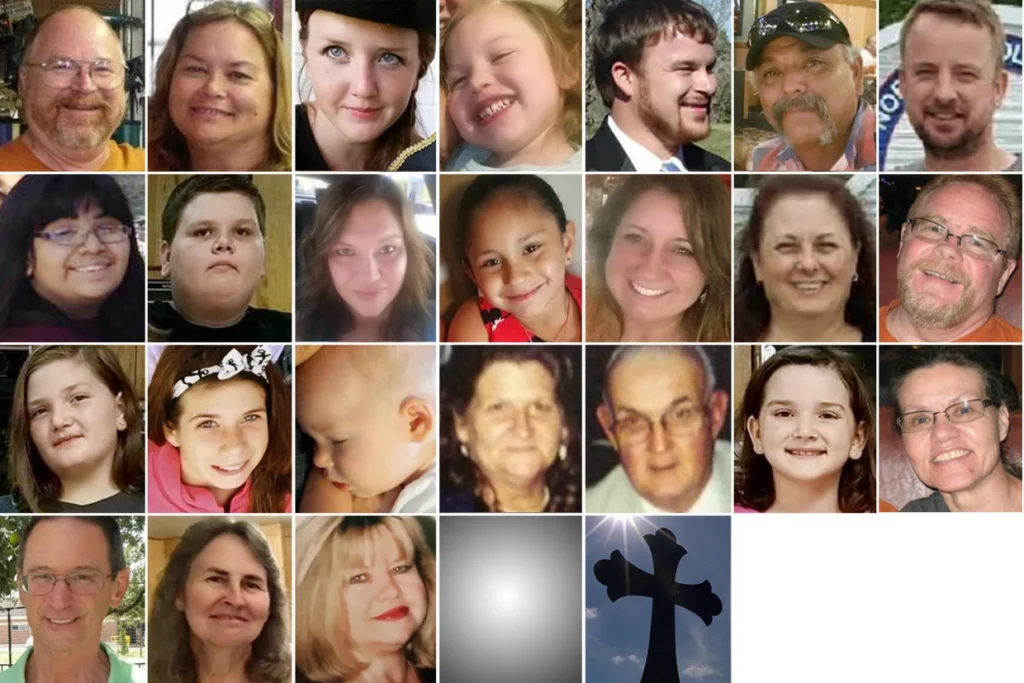 Sutherland Springs massacre victims