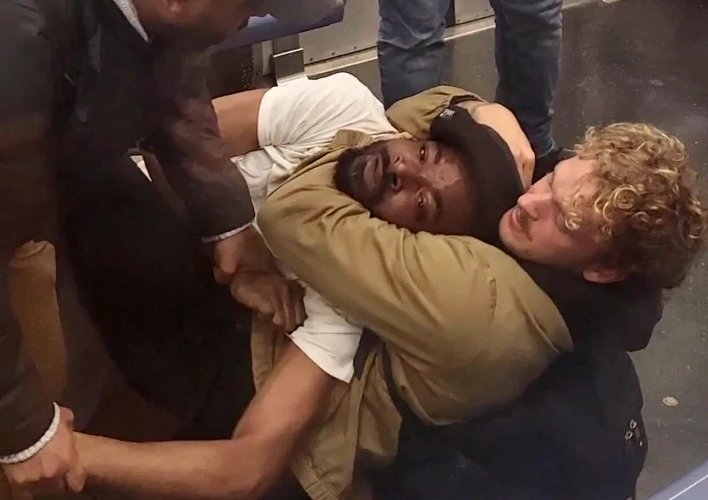 ‘Standing Ground’ in the Subway Jordan Neely, man in strangle hold
