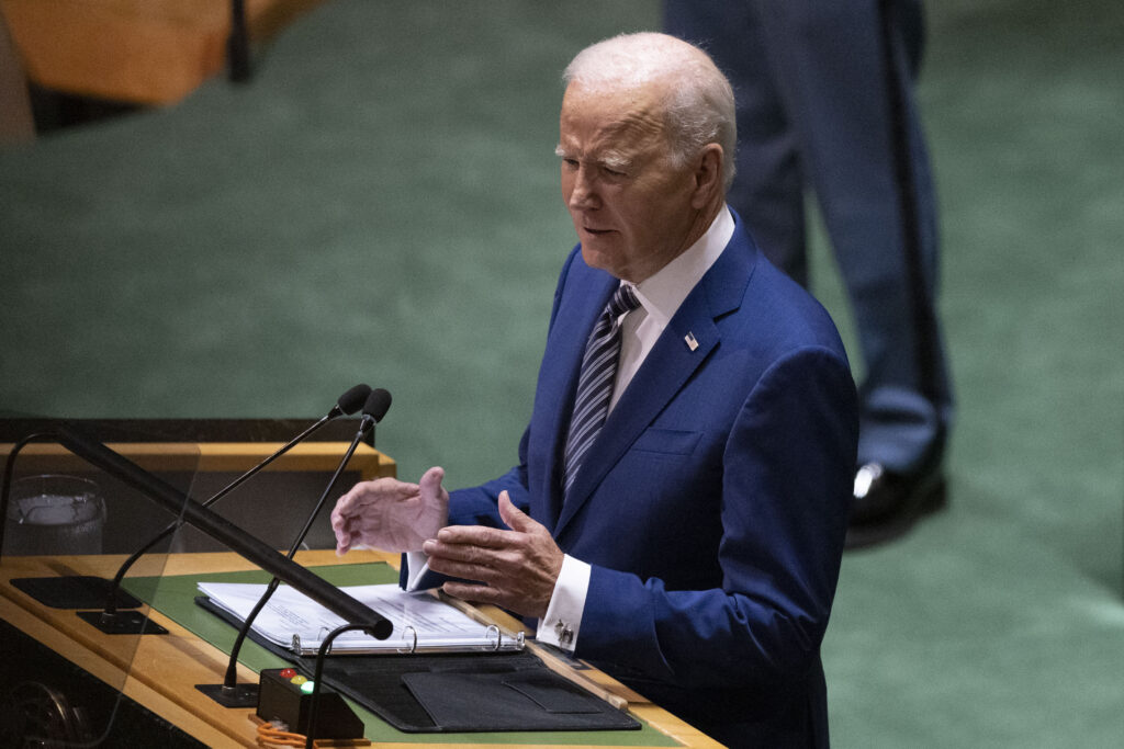 President Biden addresses the U.N. General Assembly