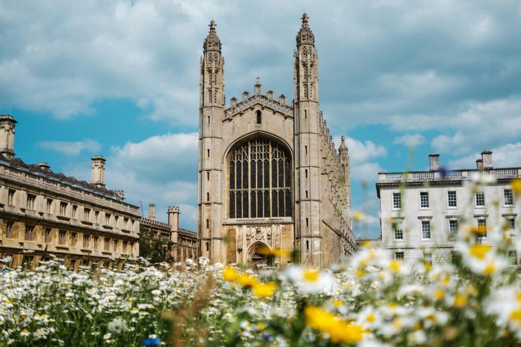 King's College Chapel in Cambridge, UK