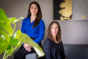 Bethany Lackey, left, and Chanelle Henderson.