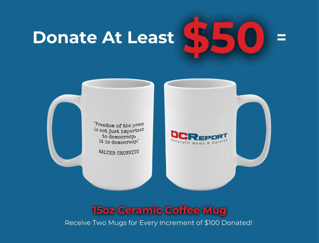 DCReport coffee mug