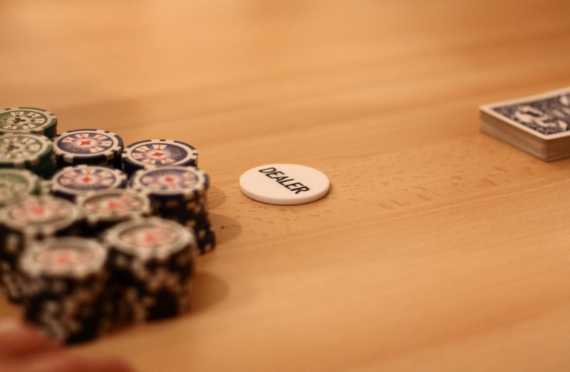 Poker chips.