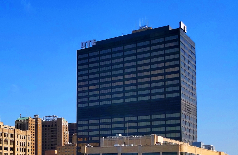 DTE Building.