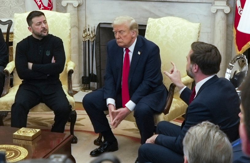 Zelenskyy, Vance, Trump