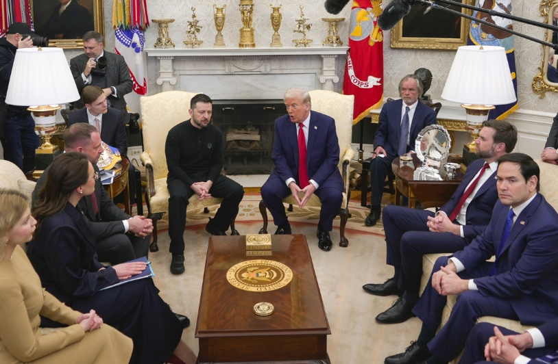 Zlenskyy and Trump